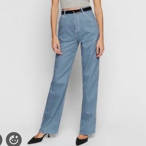 Reformation Wilder High Rise Wide Leg Jeans